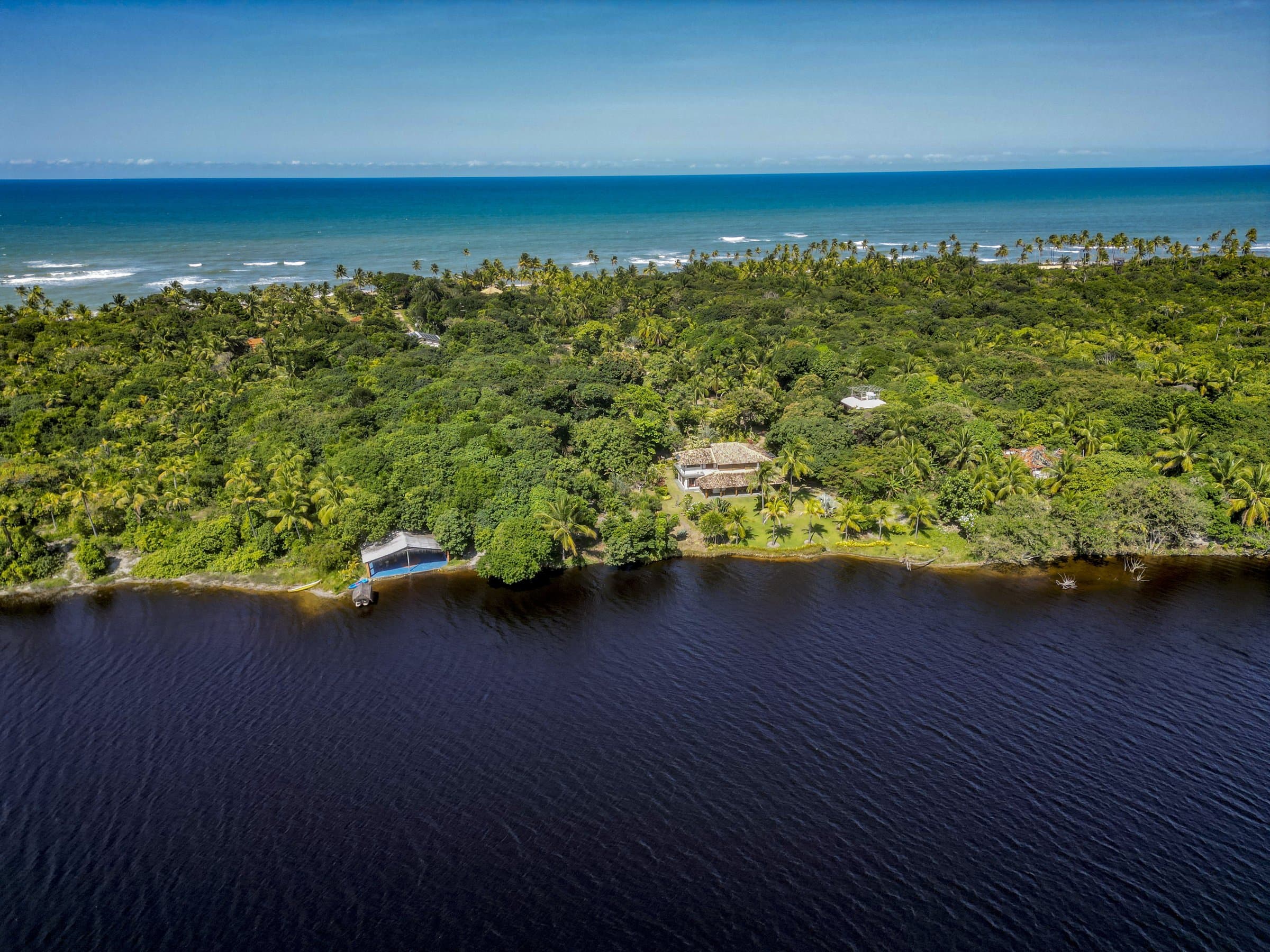 Paisagem de Península de Maraú, BA
